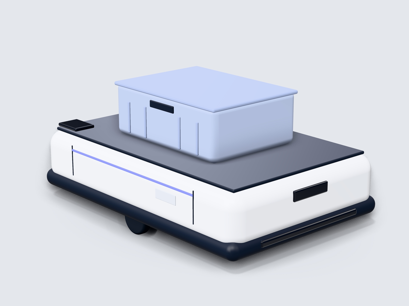 물류 AMR 3D 개념도