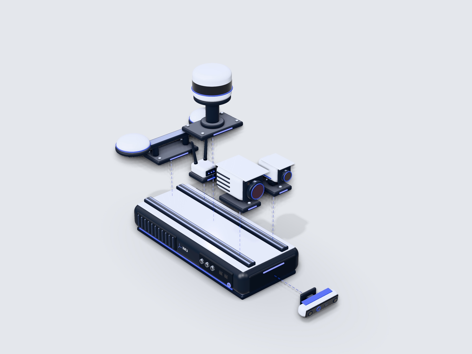 모듈 분해도 3D 개념도