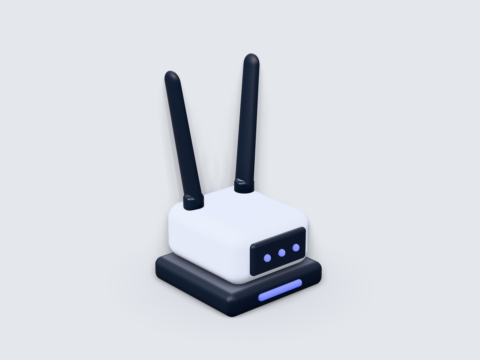 LTE / 5G 통신 모듈 3D 개념도
